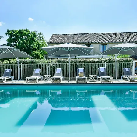 Hotell Logis La Ferme De Flaran Maignaut